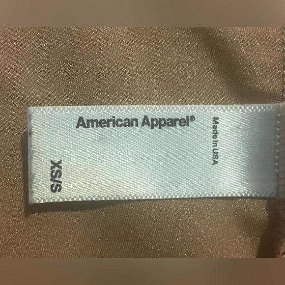 American Apparel - Polkadot Mesh Two-Toned Body Suit - SIZE XS/S - Picture 4 of 5